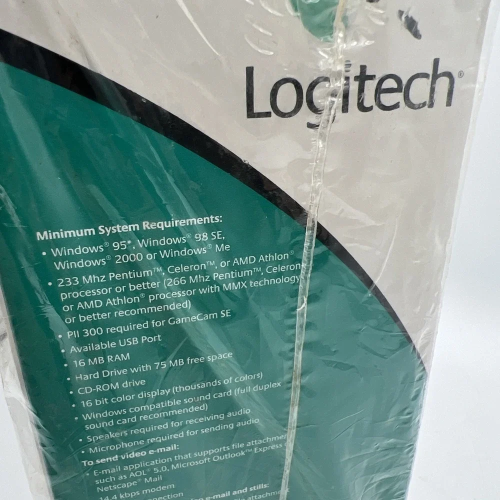 LOGITECH QUICKCAM‎ EXPRESS USB CORD NEW 2 Pack 2000